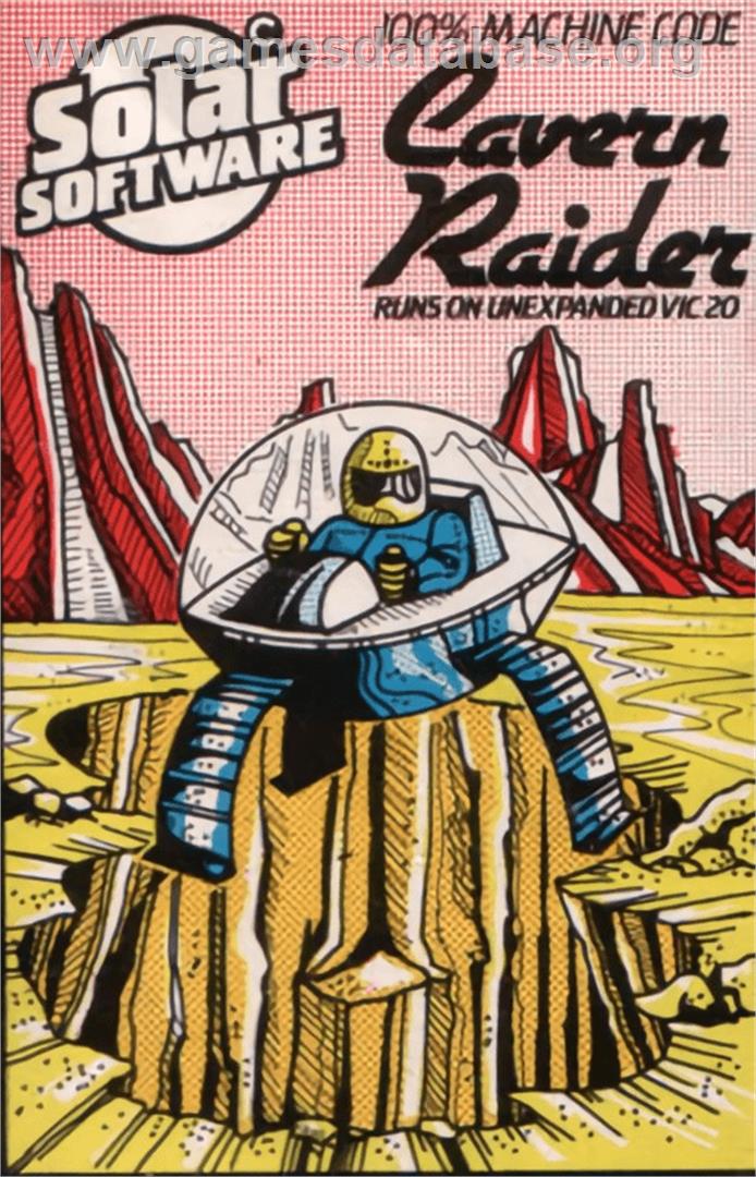 Cavern Raider - Commodore VIC-20 - Artwork - Box