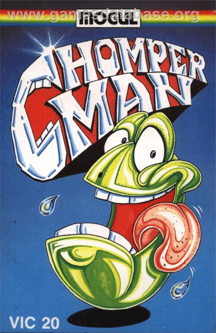 Chomper Man - Commodore VIC-20 - Artwork - Box