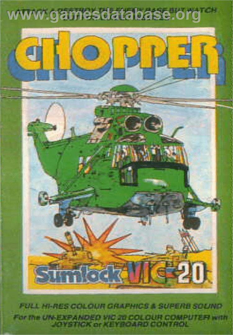 Chopper - Commodore VIC-20 - Artwork - Box