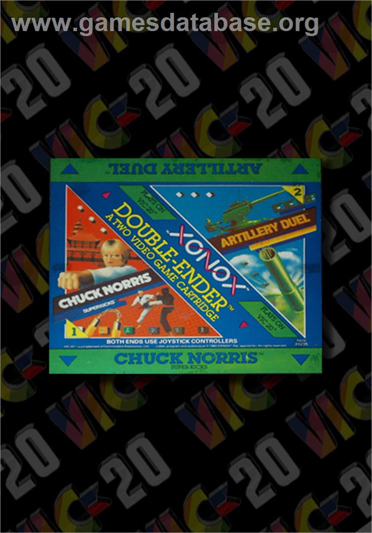 Chuck Norris Superkicks - Commodore VIC-20 - Artwork - Box