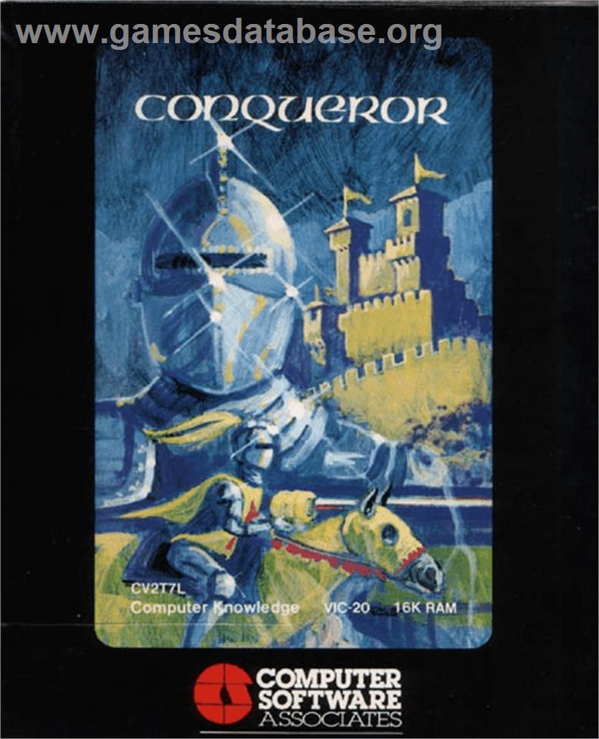 Conqueror - Commodore VIC-20 - Artwork - Box