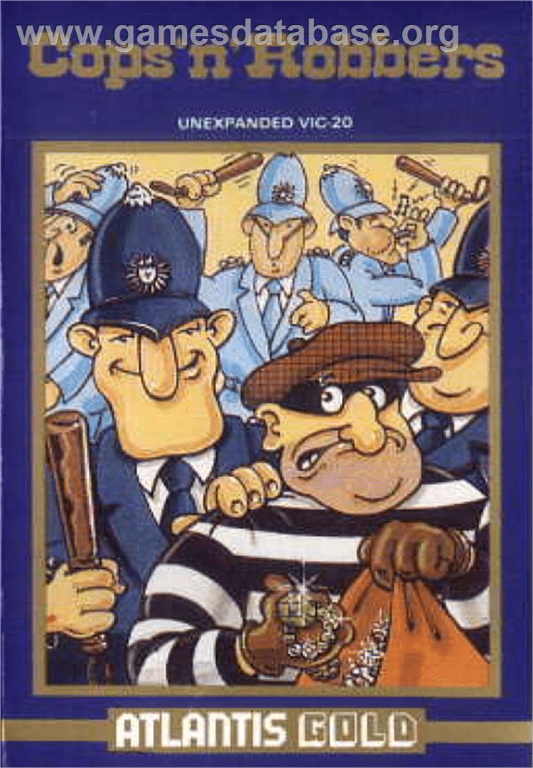 Cops 'n' Robbers - Commodore VIC-20 - Artwork - Box