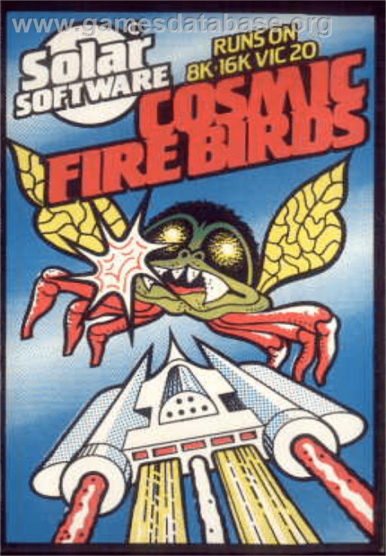 Cosmic Firebirds - Commodore VIC-20 - Artwork - Box
