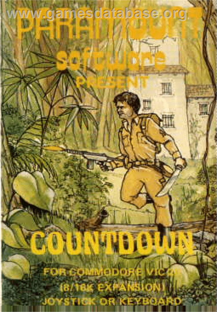 Countdown - Commodore VIC-20 - Artwork - Box
