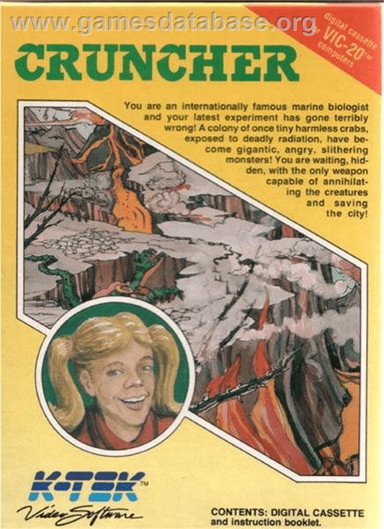 Cruncher - Commodore VIC-20 - Artwork - Box