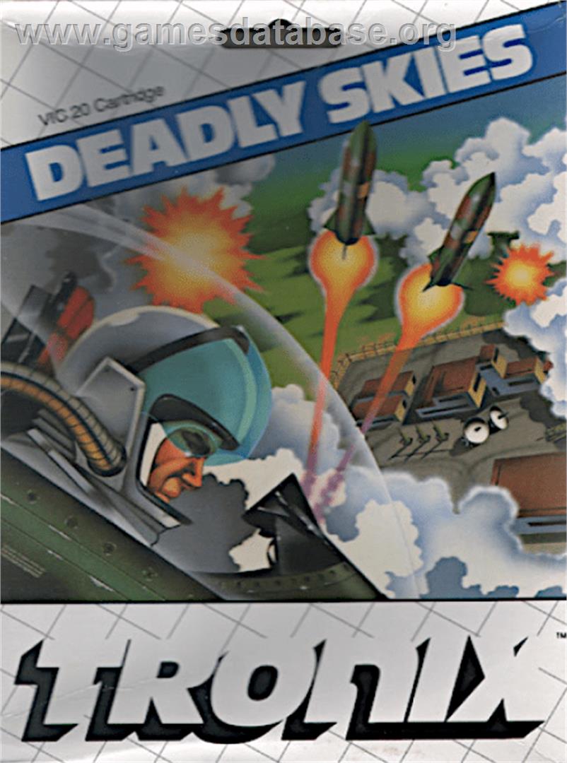 Deadly Skies - Commodore VIC-20 - Artwork - Box