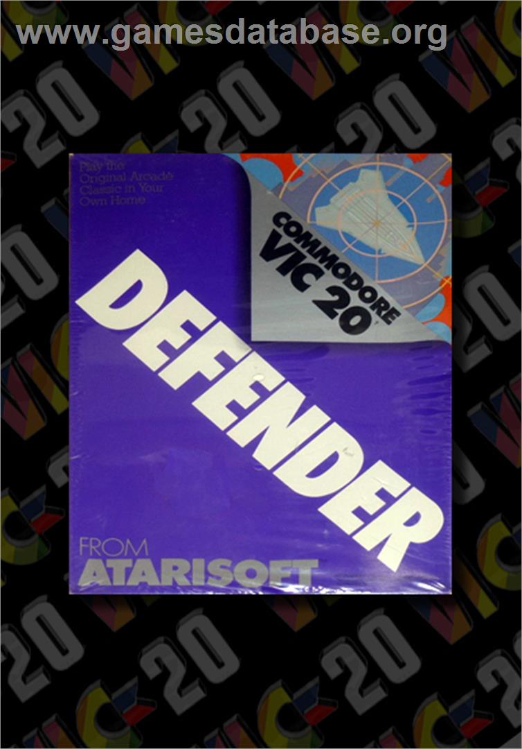 Defender - Commodore VIC-20 - Artwork - Box
