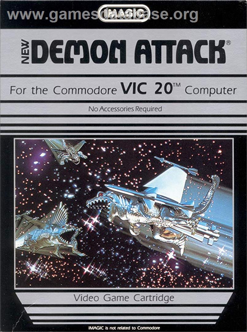 Demon Attack - Commodore VIC-20 - Artwork - Box