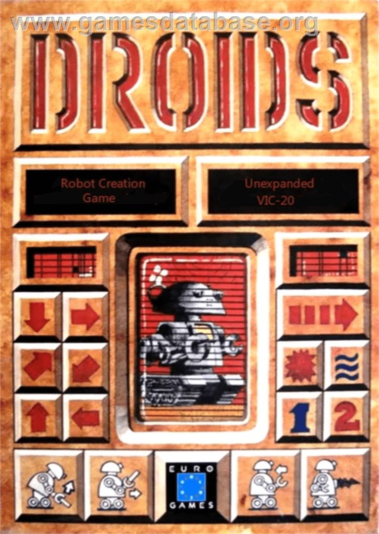 Droids - Commodore VIC-20 - Artwork - Box