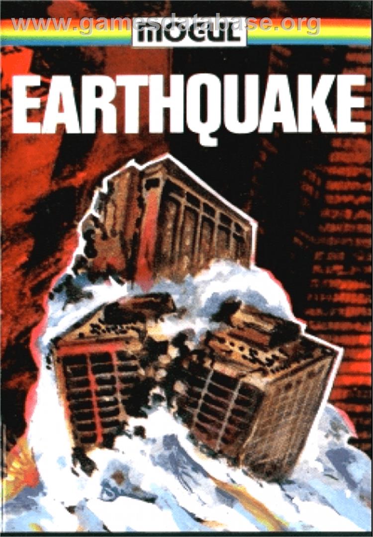 Earthquake - Commodore VIC-20 - Artwork - Box