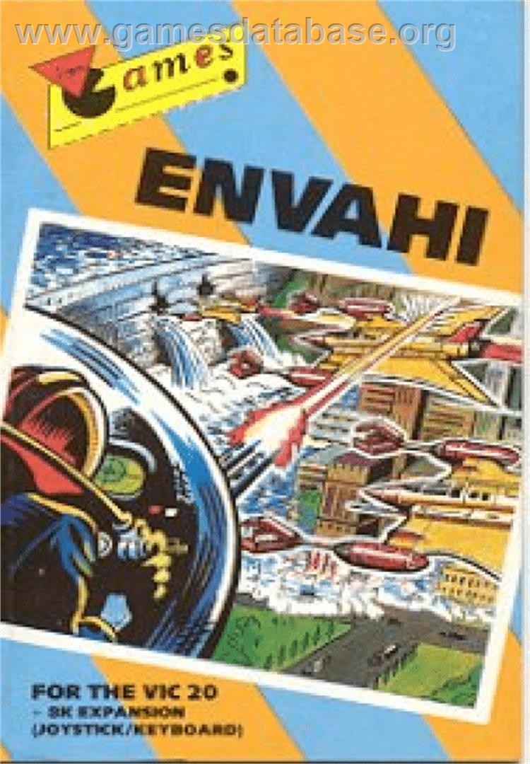 Envahi - Commodore VIC-20 - Artwork - Box