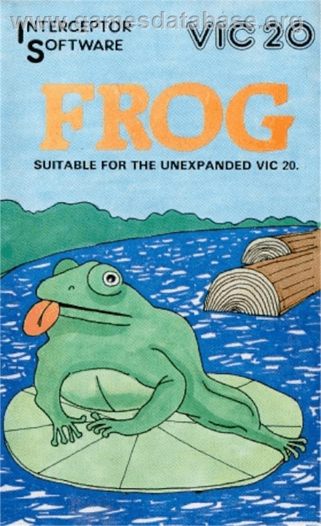 Frog - Commodore VIC-20 - Artwork - Box
