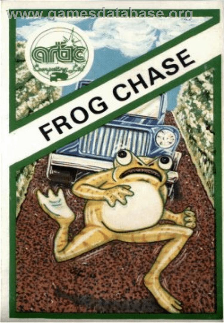 Frog Chase - Commodore VIC-20 - Artwork - Box