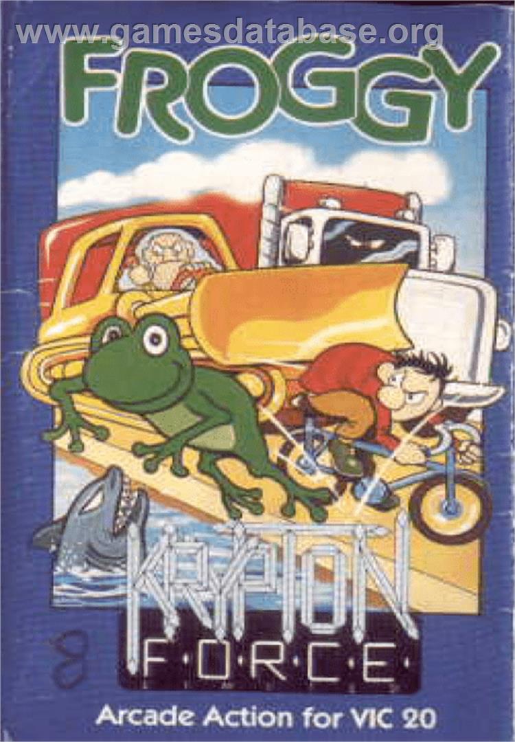 Froggy - Commodore VIC-20 - Artwork - Box