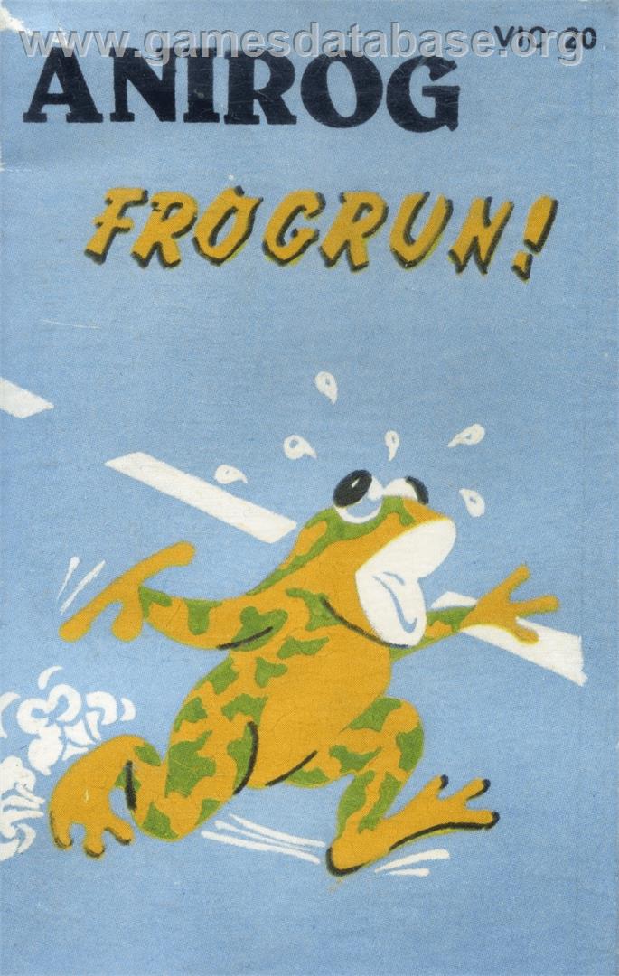 Frogrun - Commodore VIC-20 - Artwork - Box