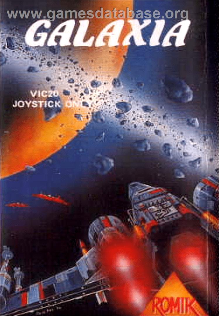 Galaxia - Commodore VIC-20 - Artwork - Box