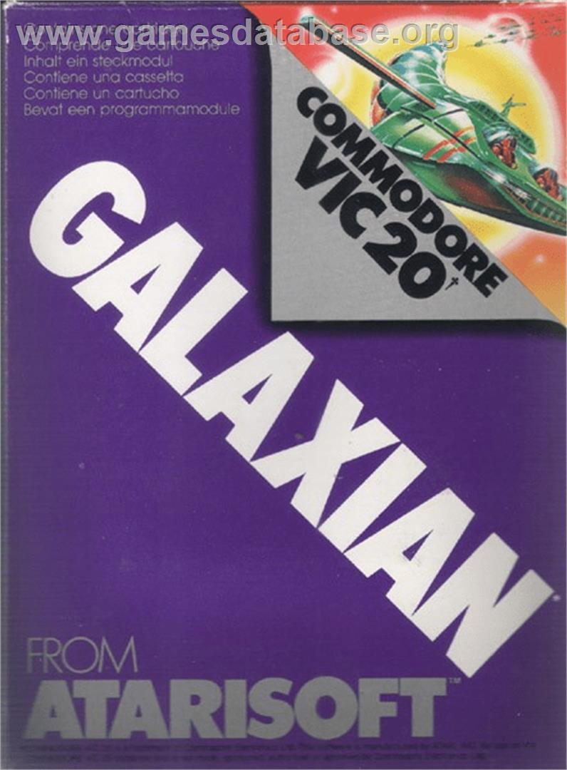 Galaxian - Commodore VIC-20 - Artwork - Box