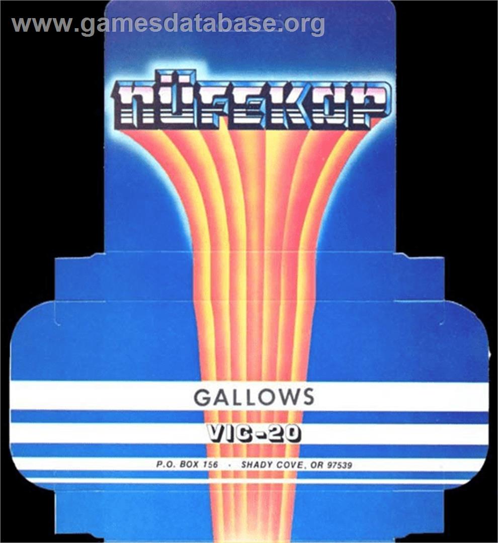 Gallows - Commodore VIC-20 - Artwork - Box