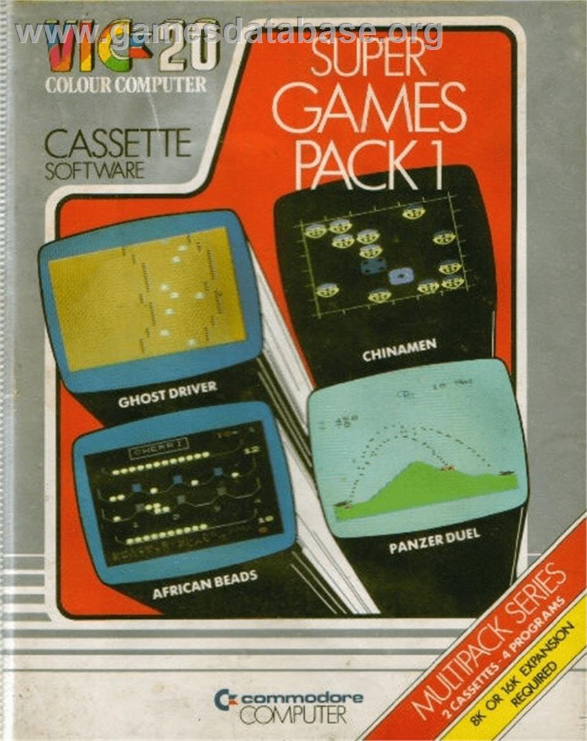 Ghost Driver - Commodore VIC-20 - Artwork - Box