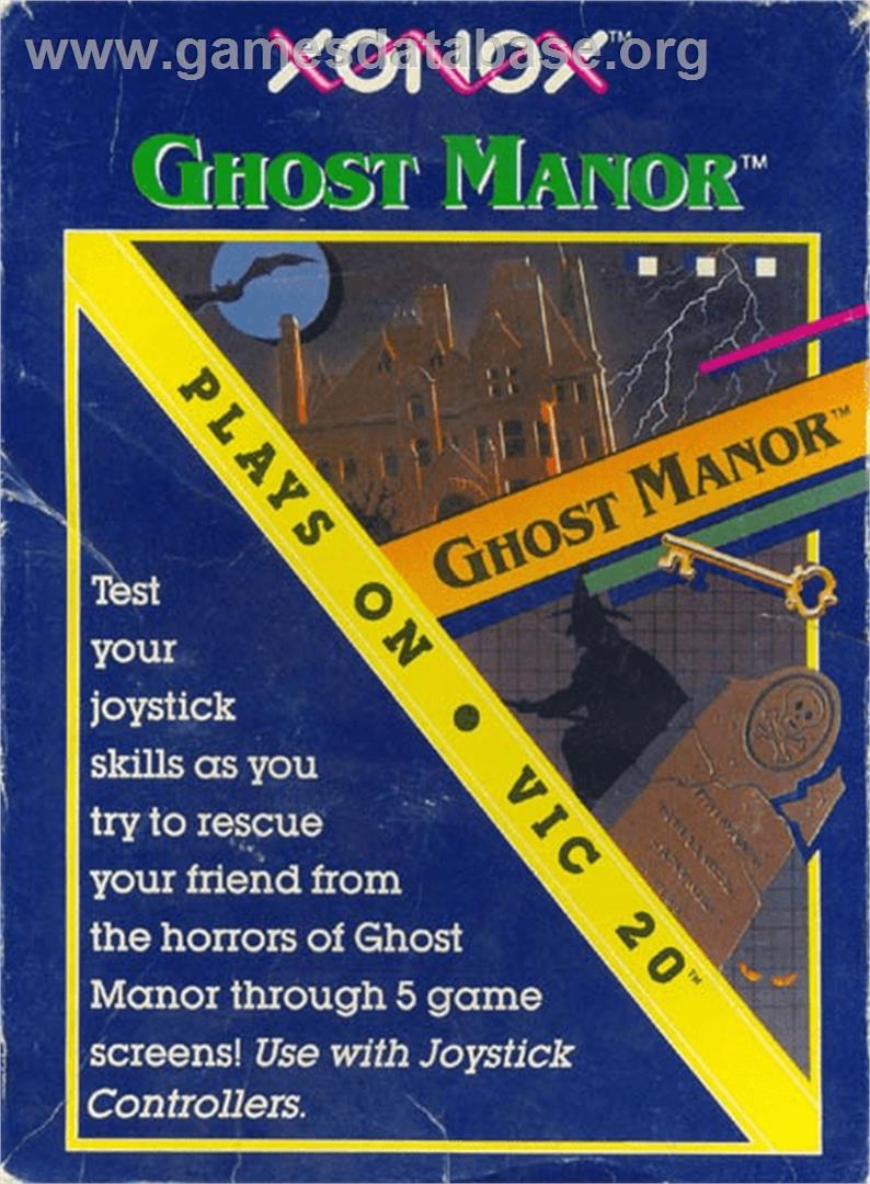 Ghost Manor - Commodore VIC-20 - Artwork - Box