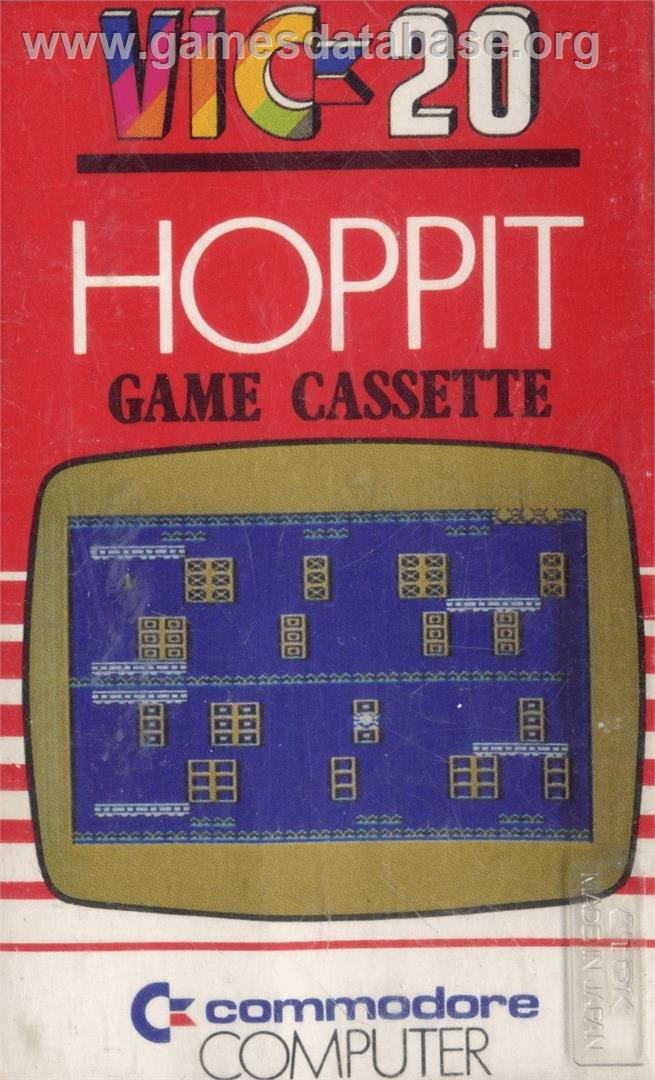 Hoppit - Commodore VIC-20 - Artwork - Box