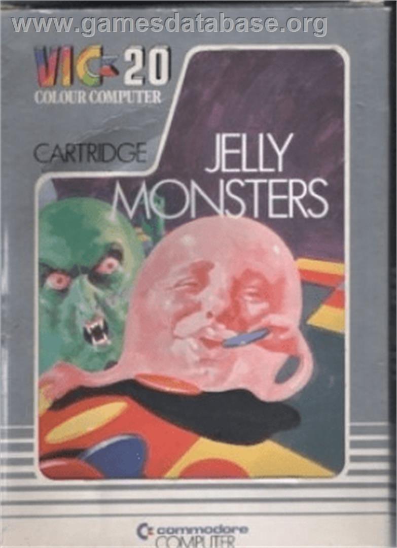 Jelly Monsters - Commodore VIC-20 - Artwork - Box