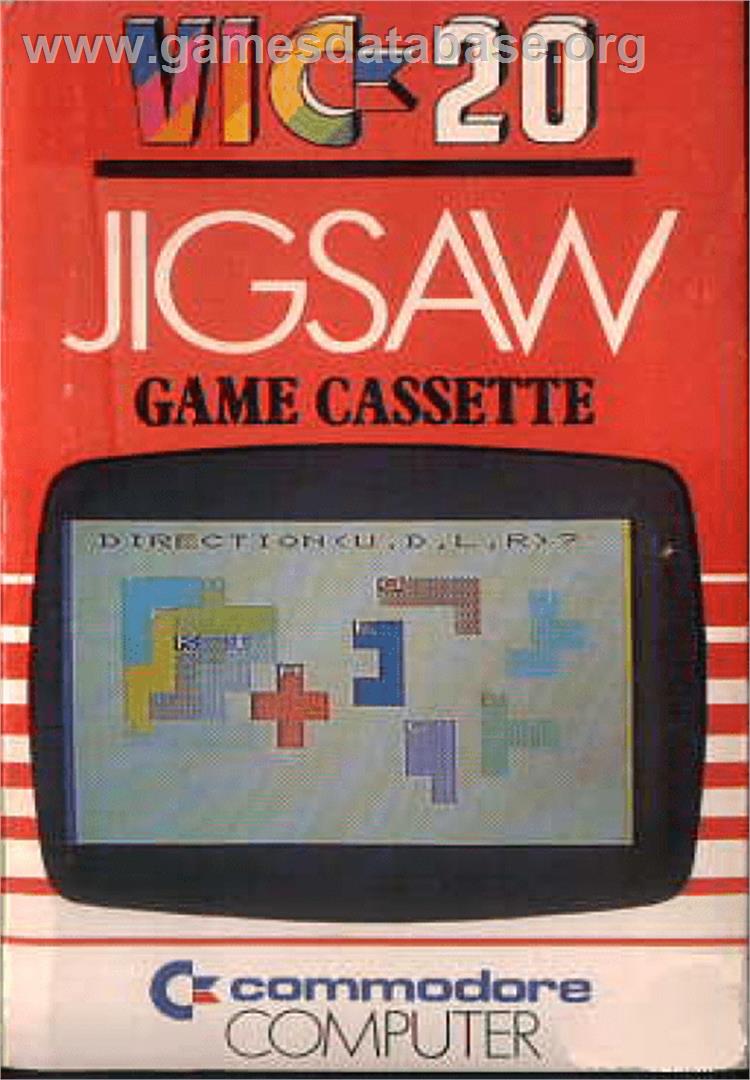 Jigsaw - Commodore VIC-20 - Artwork - Box