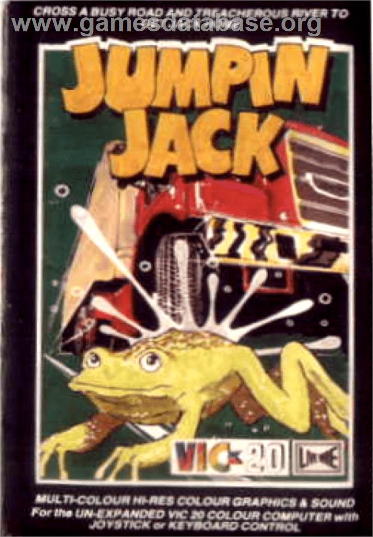 Jumpin' Jack - Commodore VIC-20 - Artwork - Box