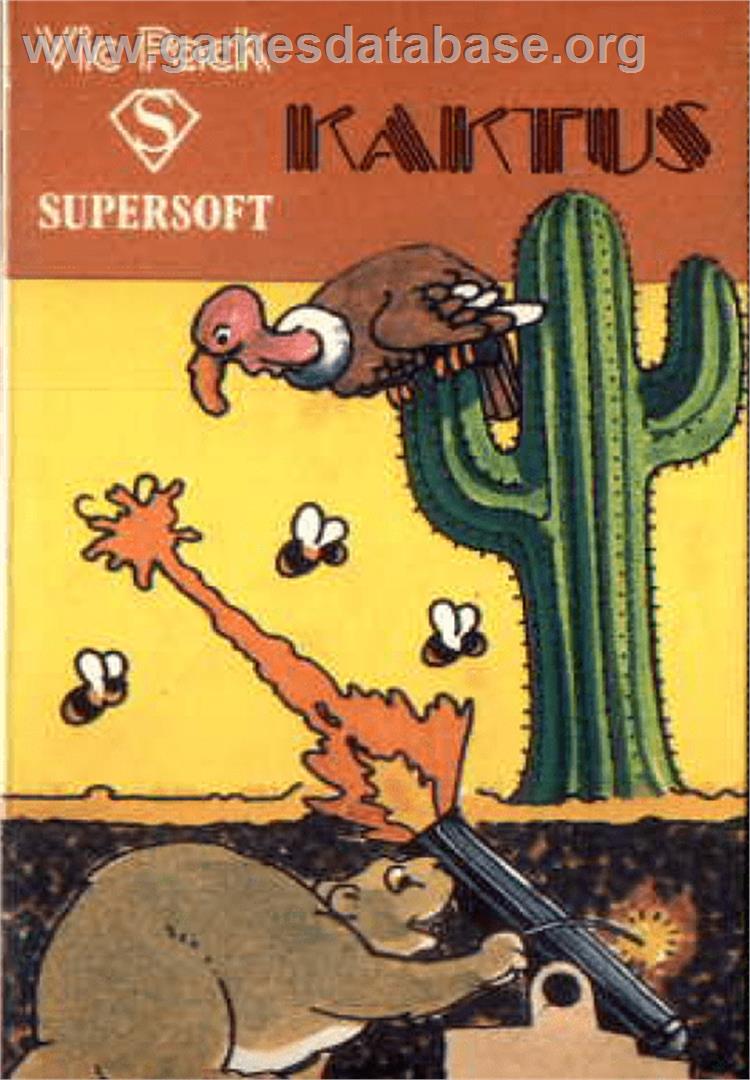 Kaktus - Commodore VIC-20 - Artwork - Box