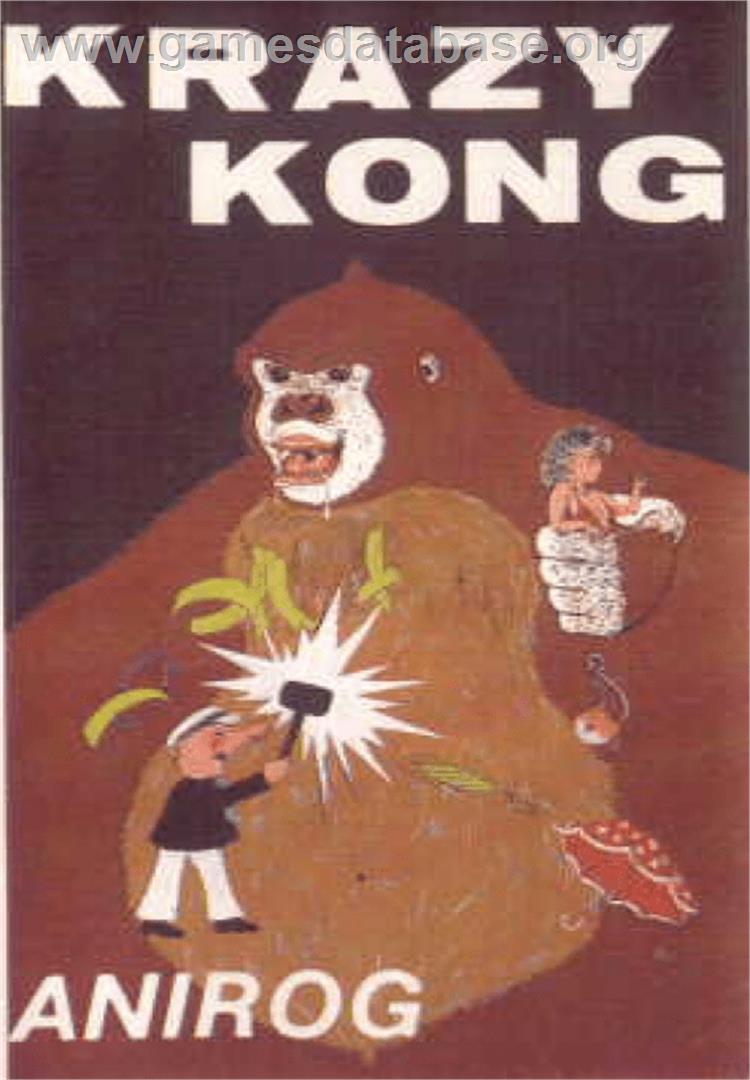 Krazy Kong - Commodore VIC-20 - Artwork - Box