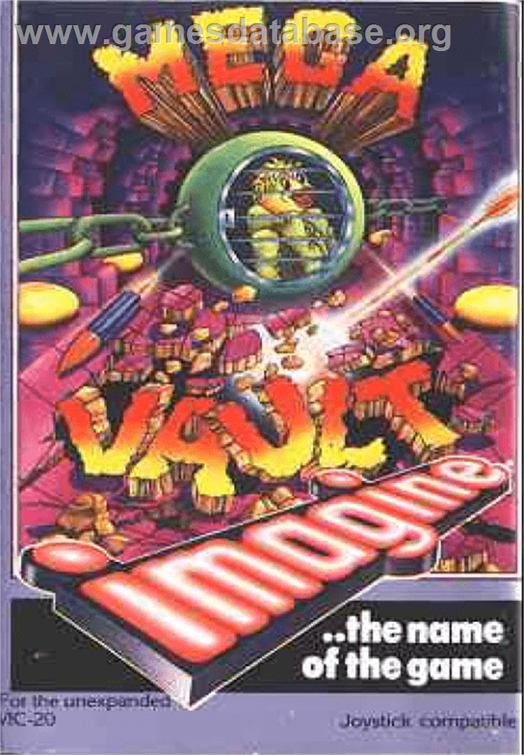 Mega Vault - Commodore VIC-20 - Artwork - Box