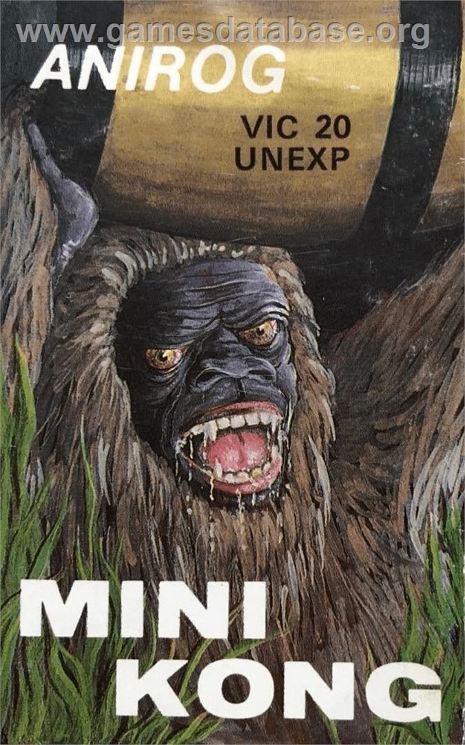 Mini Kong - Commodore VIC-20 - Artwork - Box