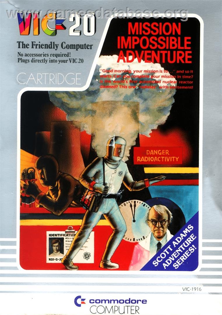 Mission Impossible - Commodore VIC-20 - Artwork - Box