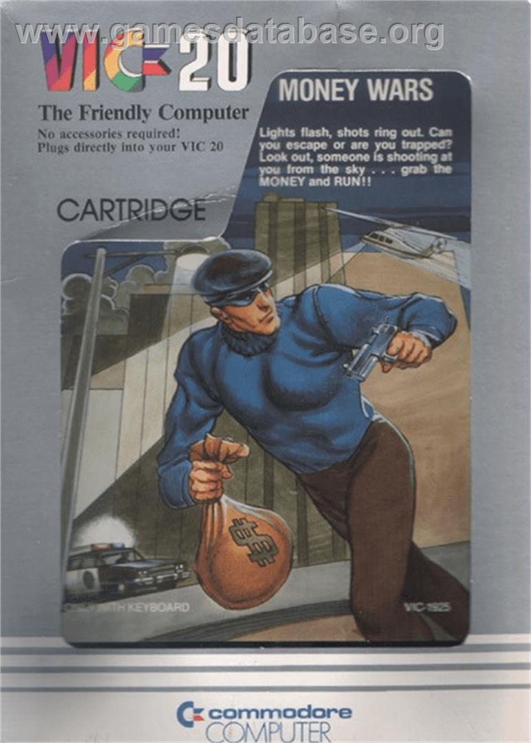 Money Wars - Commodore VIC-20 - Artwork - Box