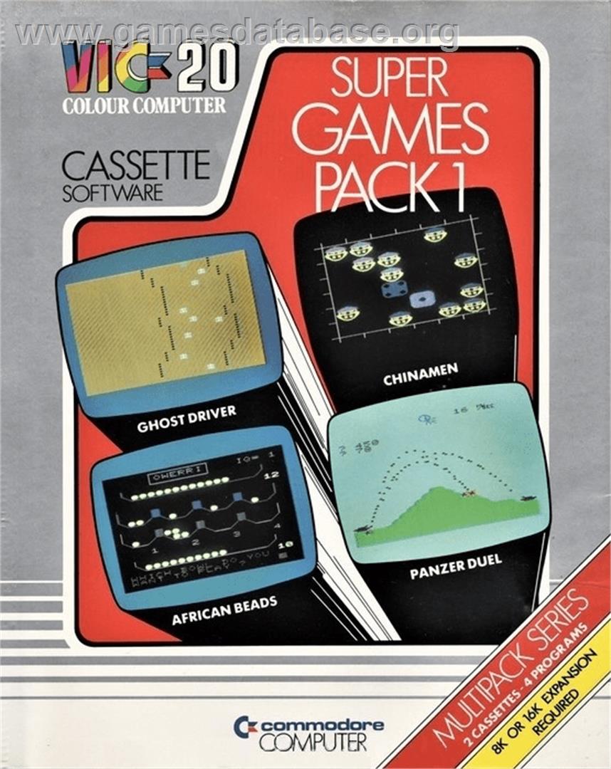Panzer Duel - Commodore VIC-20 - Artwork - Box