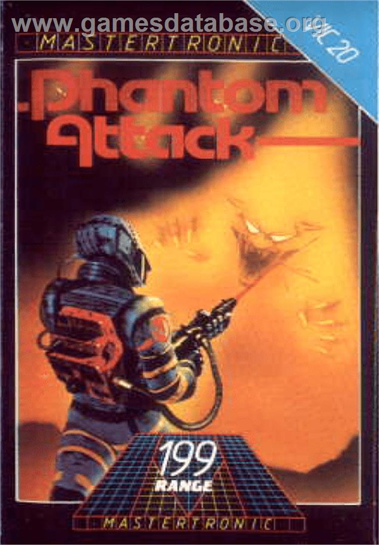Phantom Attack - Commodore VIC-20 - Artwork - Box