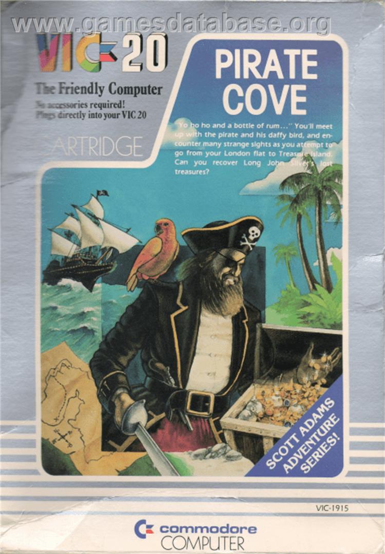 Pirate Adventure - Commodore VIC-20 - Artwork - Box