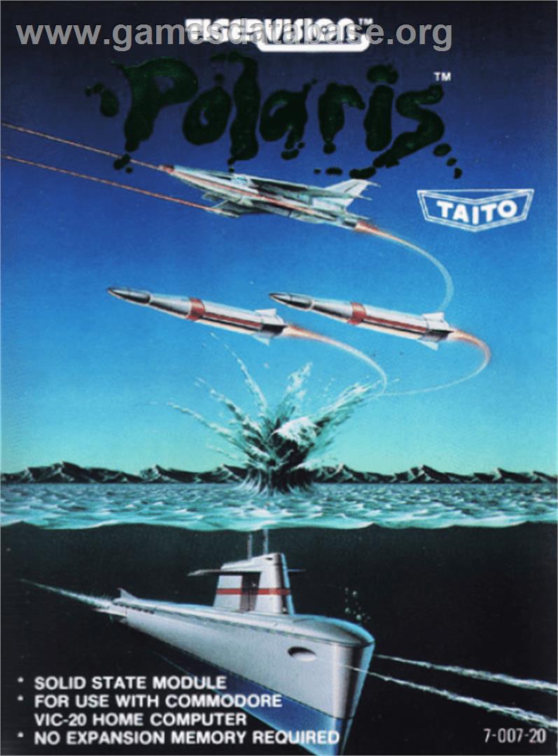 Polaris - Commodore VIC-20 - Artwork - Box