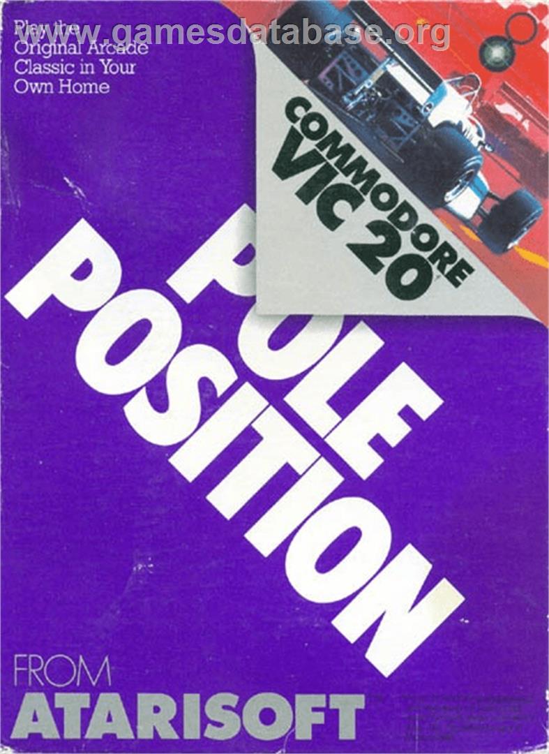 Pole Position - Commodore VIC-20 - Artwork - Box