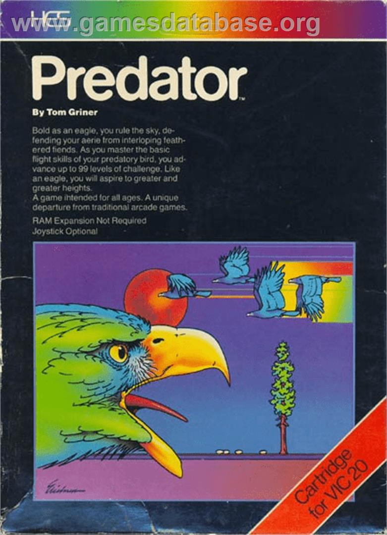 Predator - Commodore VIC-20 - Artwork - Box