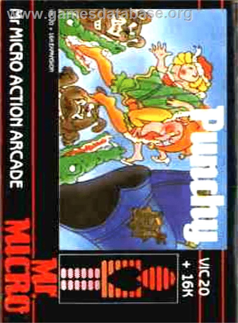 Punchy - Commodore VIC-20 - Artwork - Box