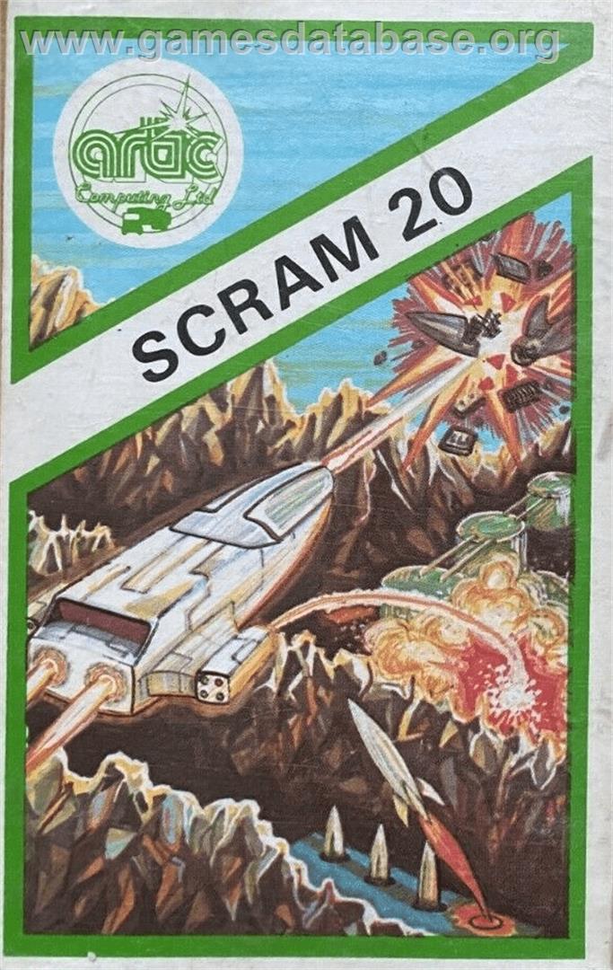 Scram 20 - Commodore VIC-20 - Artwork - Box