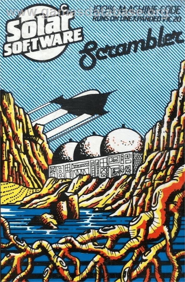 Scrambler - Commodore VIC-20 - Artwork - Box