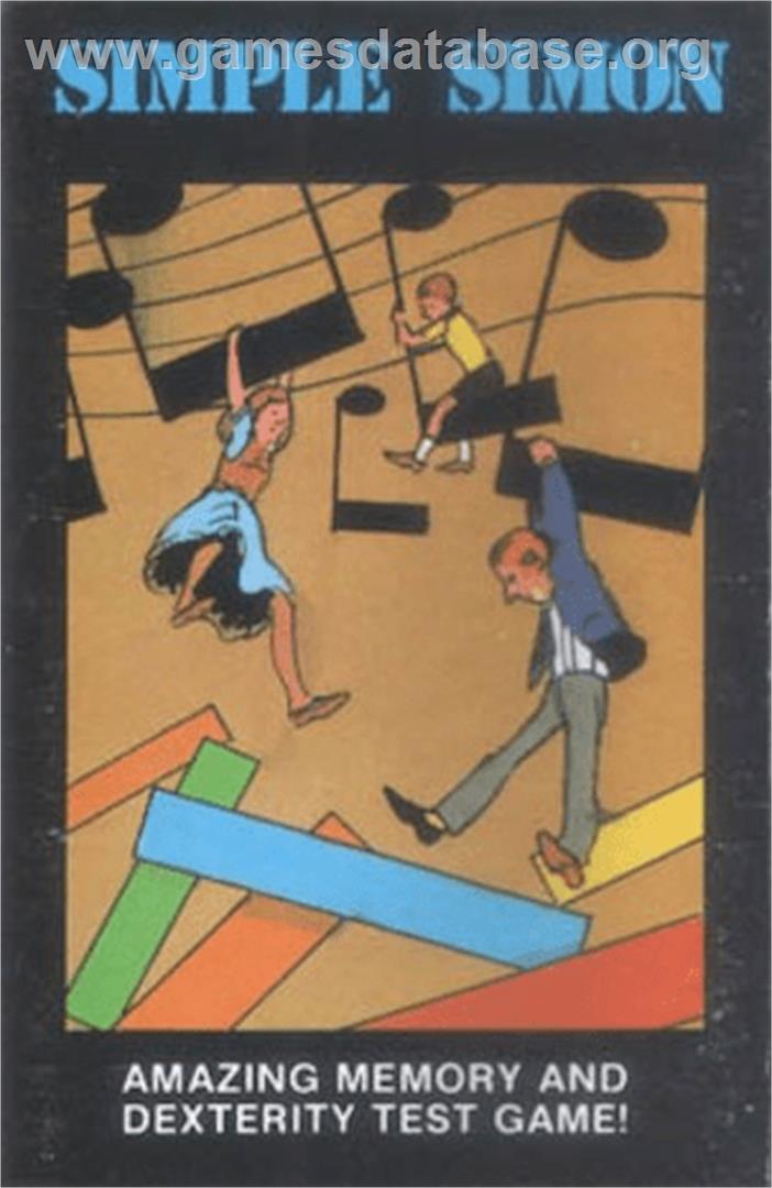 Simple Simon - Commodore VIC-20 - Artwork - Box