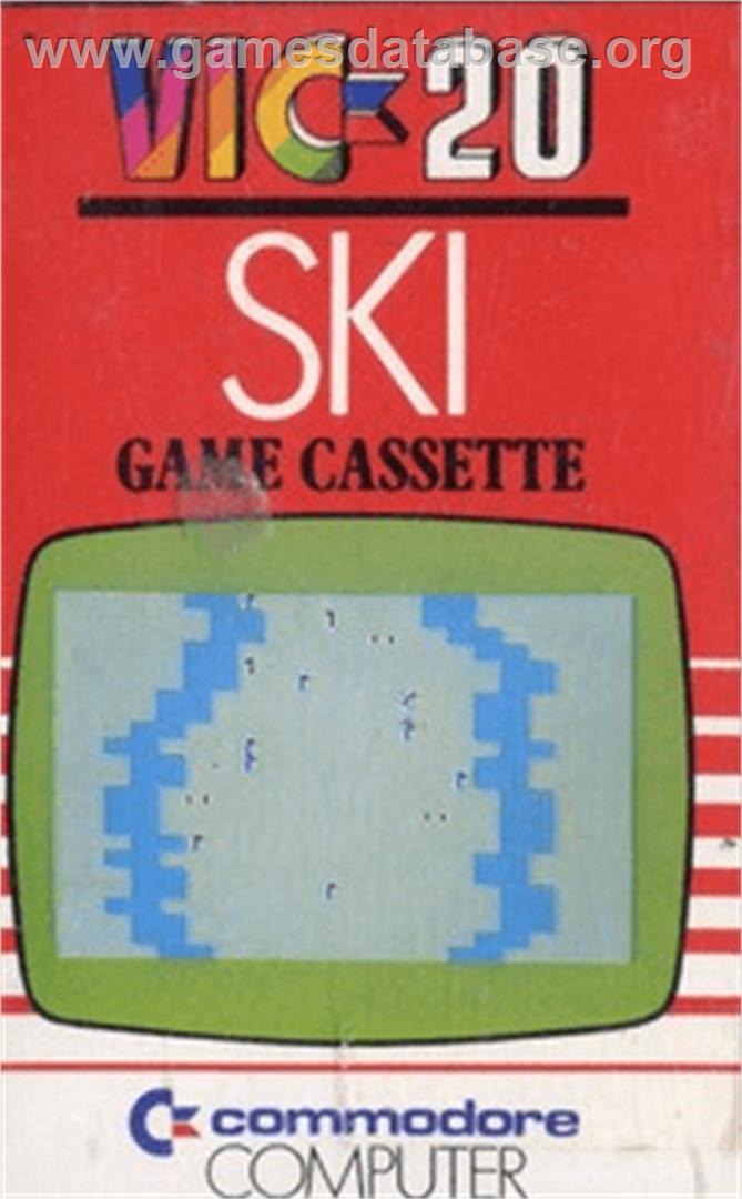 Ski - Commodore VIC-20 - Artwork - Box