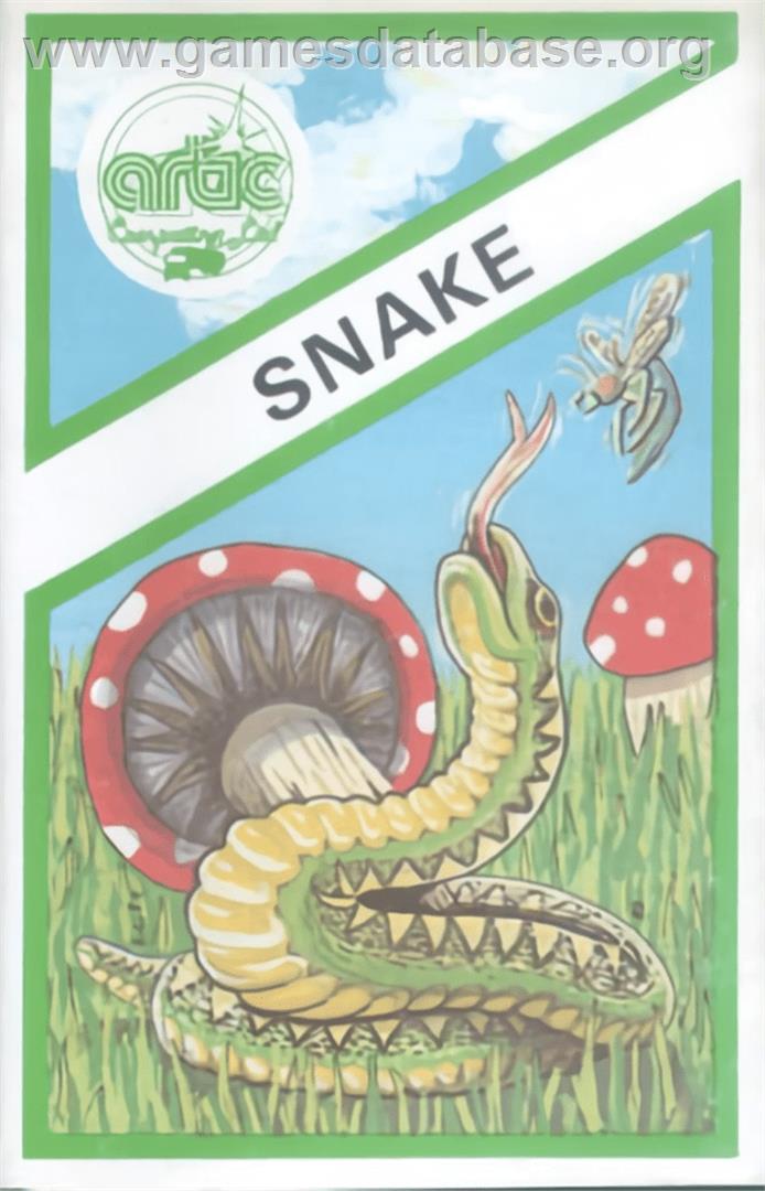 Snake - Commodore VIC-20 - Artwork - Box