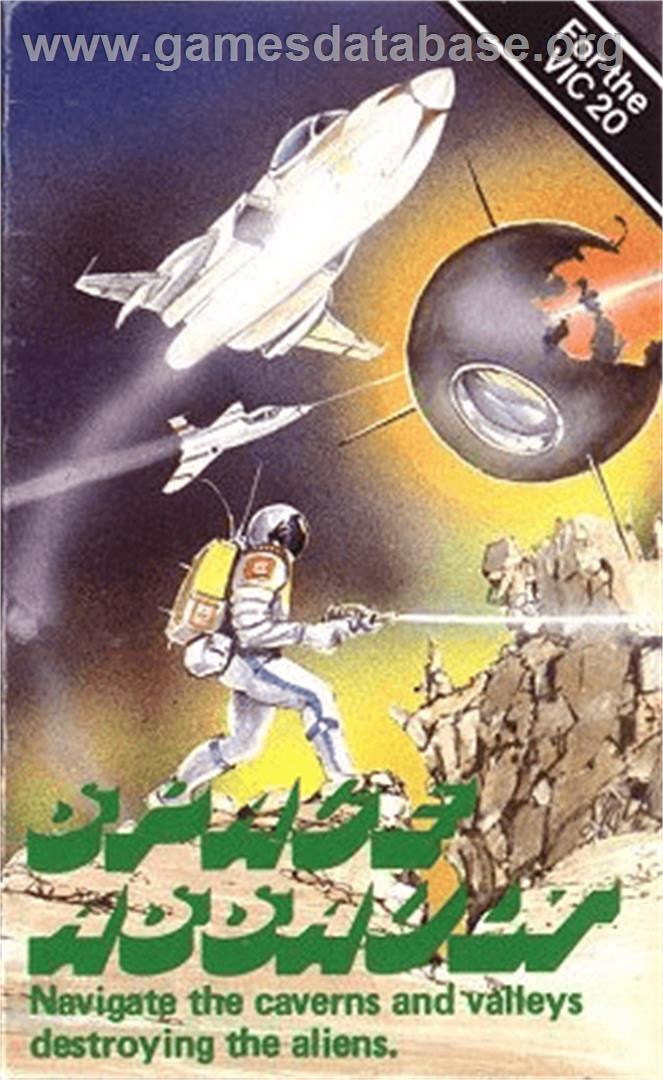 Space Assault - Commodore VIC-20 - Artwork - Box