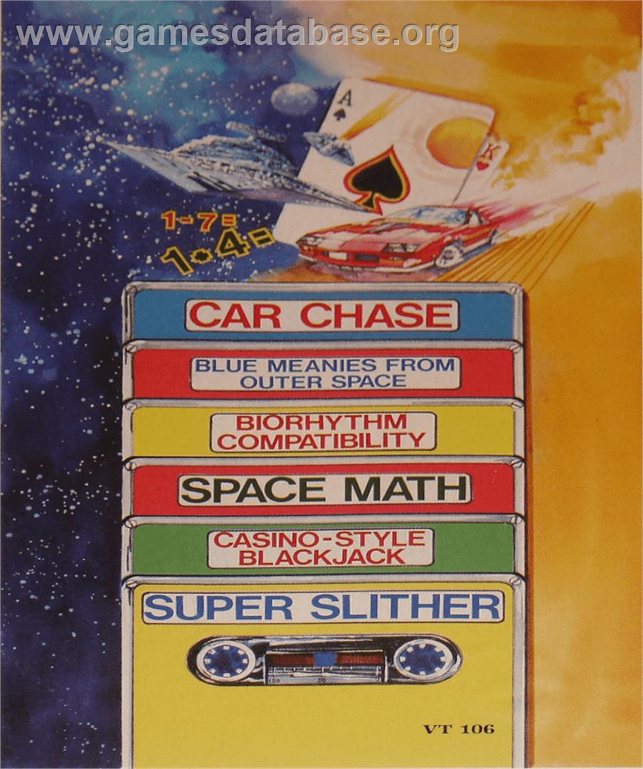 Space Math - Commodore VIC-20 - Artwork - Box