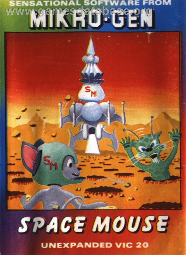 Space Mouse - Commodore VIC-20 - Artwork - Box