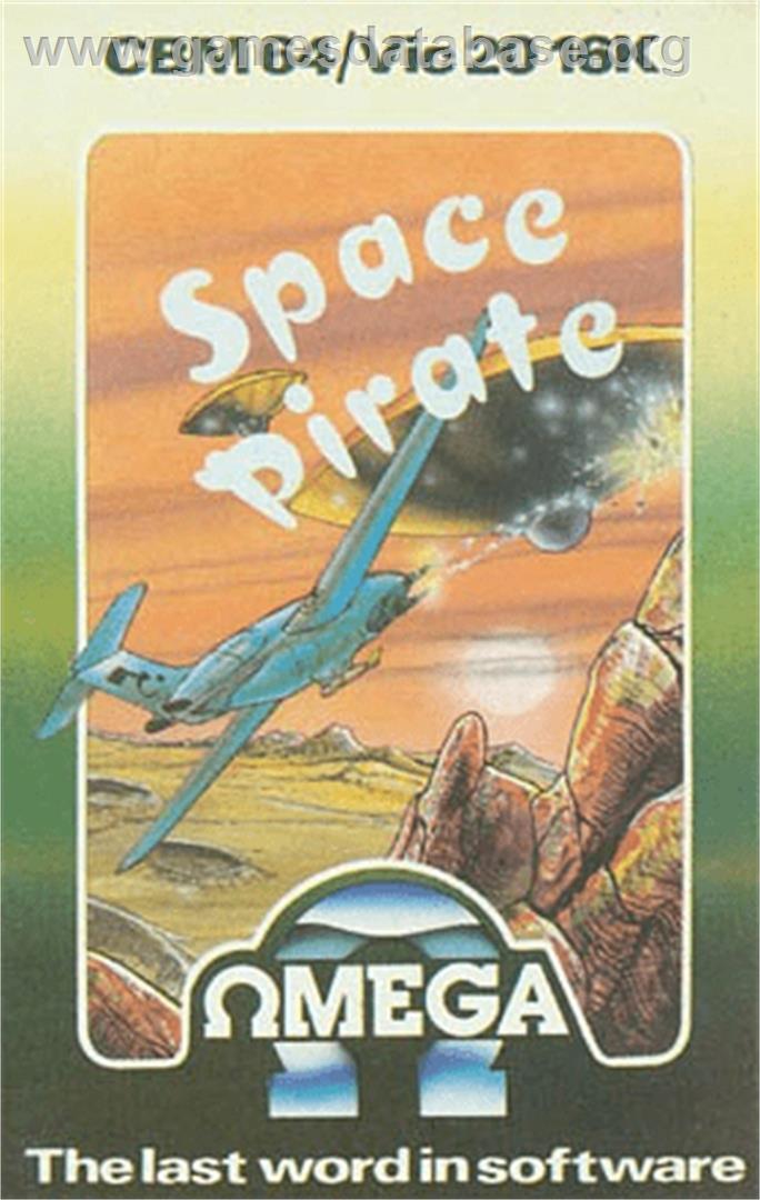 Space Pirate - Commodore VIC-20 - Artwork - Box